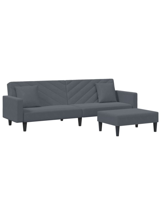 2-OSALINE DIIVANIKOMPLEKT PATJADEGA, TUMEHALL, SAMET