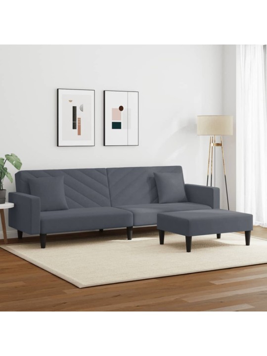 2-OSALINE DIIVANIKOMPLEKT PATJADEGA, TUMEHALL, SAMET