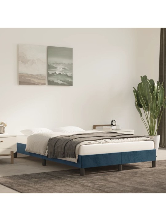 VOODIRAAM ILMA MADRATSIGA TUMESININE 120X190 CM SAMET