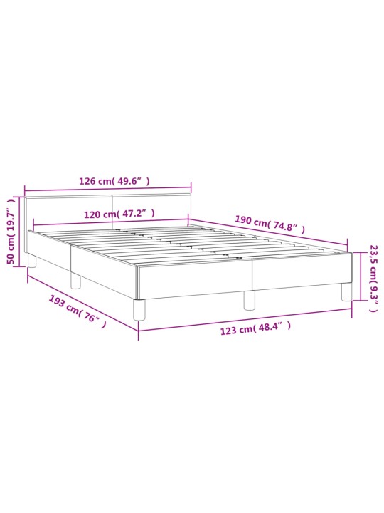 VOODIRAAM ILMA MADRATSIGA TUMESININE 120X190 CM SAMET