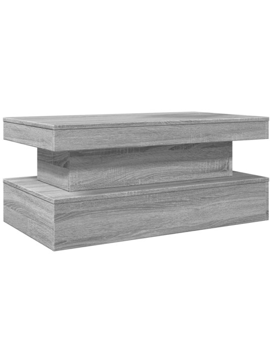 LED-TULEDEGA KOHVILAUD, HALL SONOMA TAMM, 90X50X40 CM