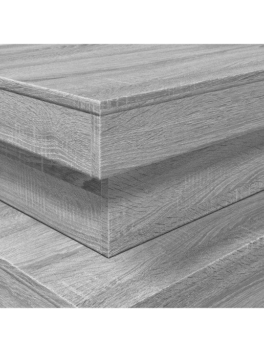 LED-TULEDEGA KOHVILAUD, HALL SONOMA TAMM, 90X50X40 CM