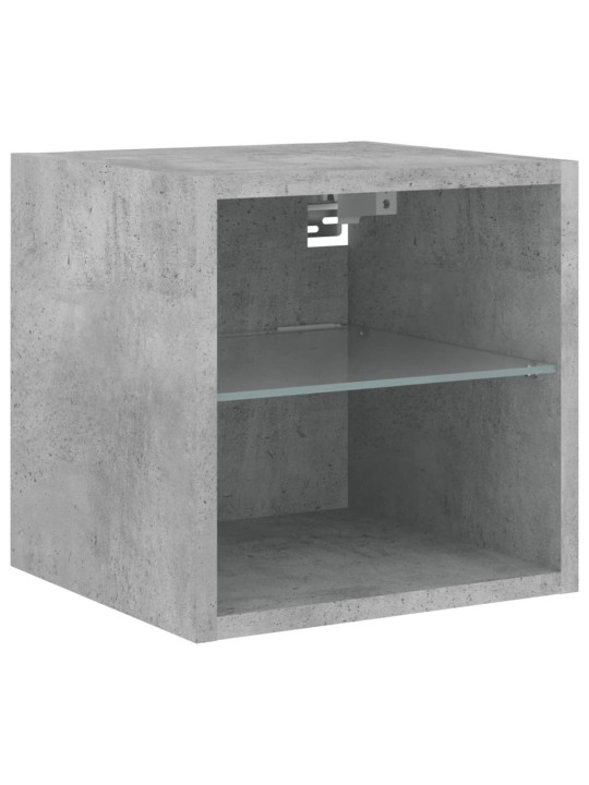 6-osaline telerikappide komplekt LED-tuledega, betoonhall