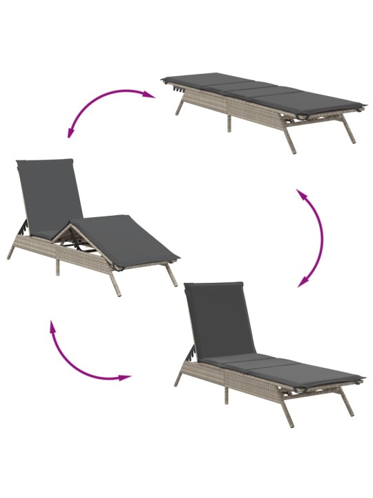 Lamamistoolid 2 tk, lauaga, helehall, polürotang