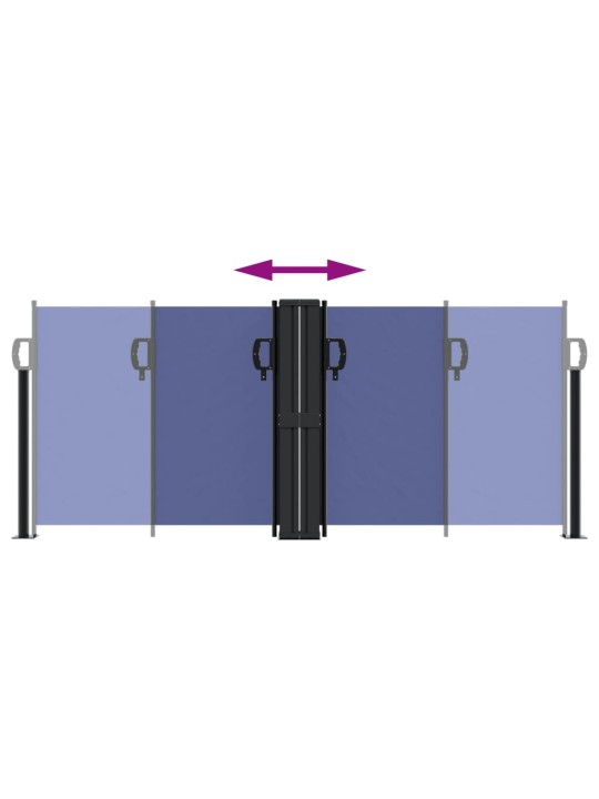 Lahtitõmmatav külgsein, sinine, 100 x 600 cm