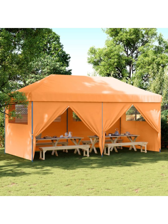 KOKKUPANDAV POP-UP PEOTELK 4 KÜLGSEINAGA, ORANŽ