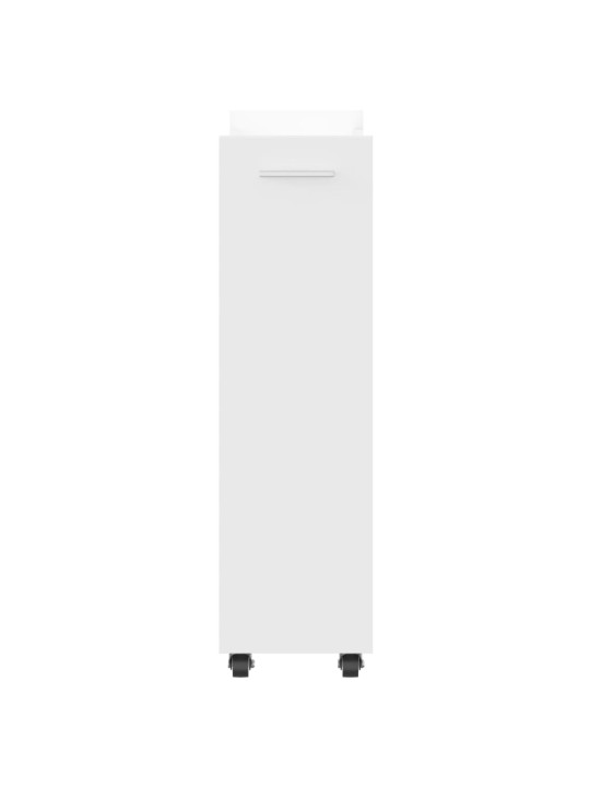 RATASTEGA KAPP, VALGE, 60 X 22 X 79 CM, TEHISPUIT