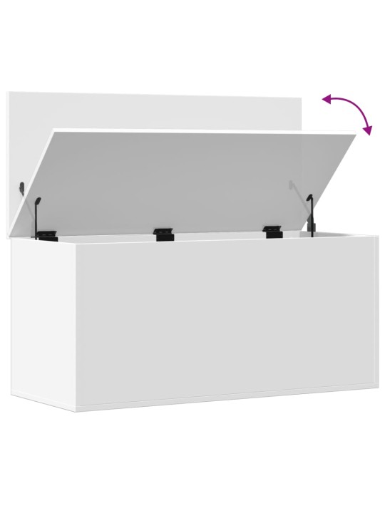 HOIUKAST, VALGE, 100X42X46 CM, TEHISPUIT