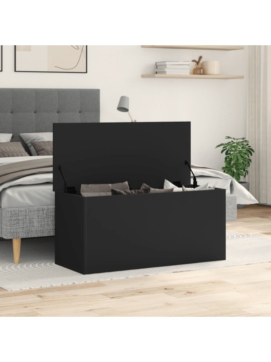 HOIUKAST, MUST, 100X42X46 CM, TEHISPUIT