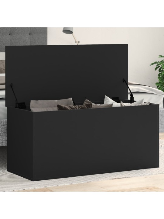 HOIUKAST, MUST, 100X42X46 CM, TEHISPUIT