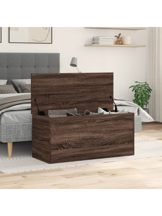 HOIUKAST, PRUUN TAMM, 100X42X46 CM, TEHISPUIT