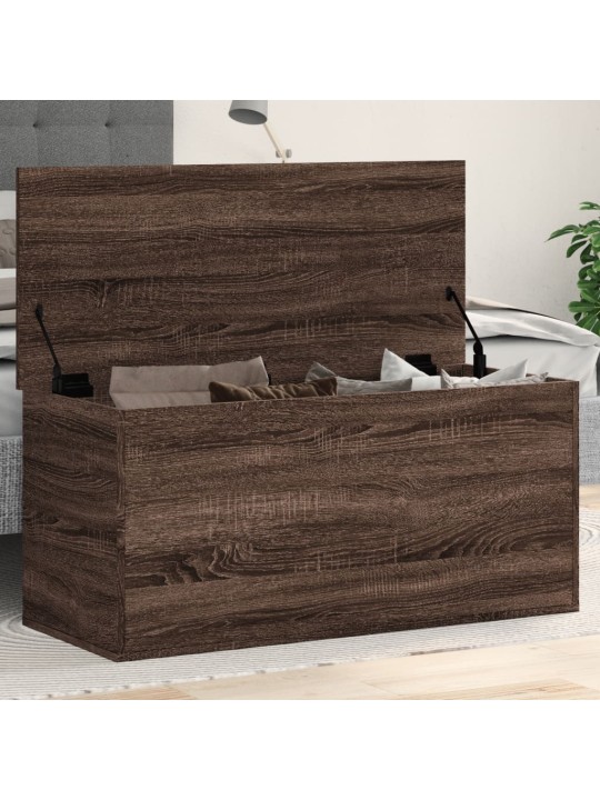 HOIUKAST, PRUUN TAMM, 100X42X46 CM, TEHISPUIT