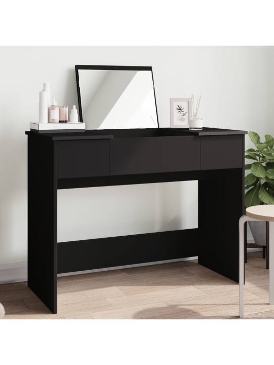 PEEGLIGA TUALETTLAUD, MUST, 100 X 45 X 76 CM
