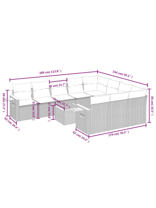 11-OSALINE AIADIIVANI KOMPLEKT PATJADEGA, HALL, POLÜROTANG