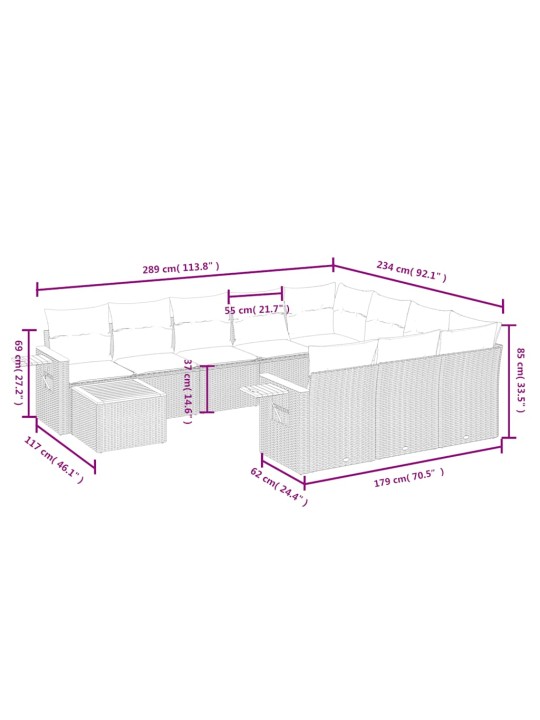 11-OSALINE AIADIIVANI KOMPLEKT PATJADEGA, HALL, POLÜROTANG
