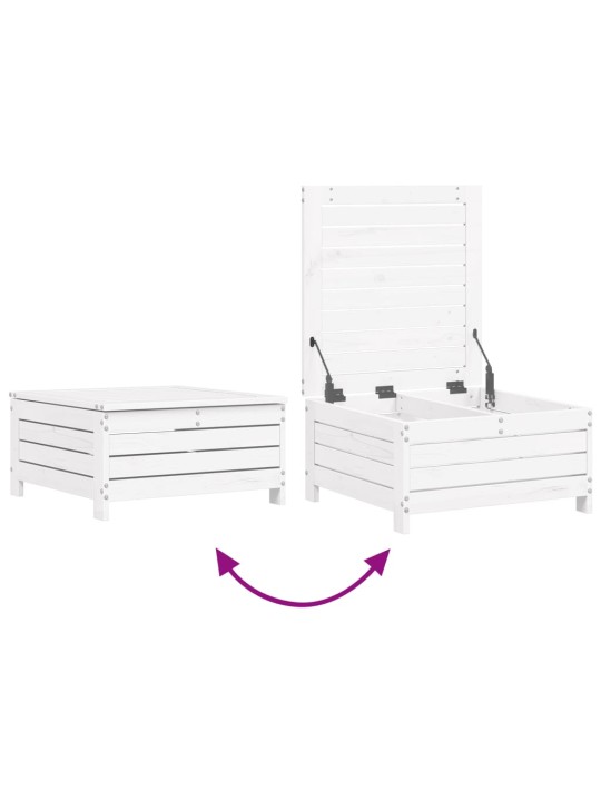 10-OSALINE AIADIIVANI KOMPLEKT, VALGE, MÄNNIPUIT
