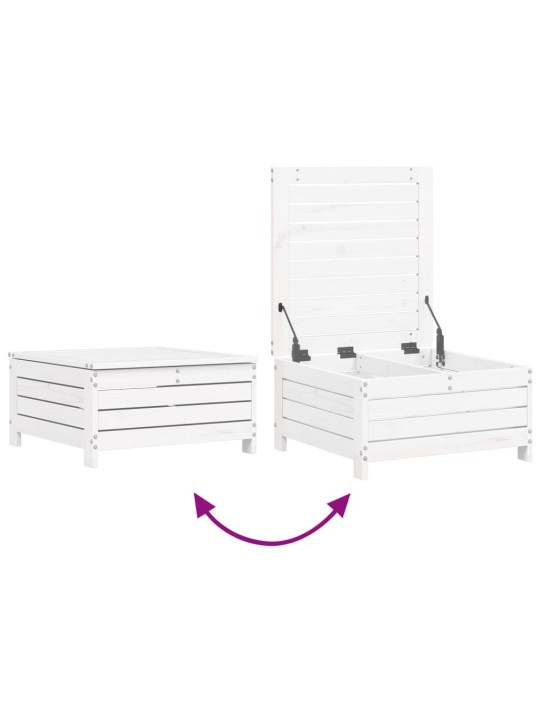 10-OSALINE AIADIIVANI KOMPLEKT, VALGE, MÄNNIPUIT