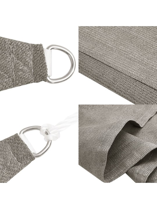 PÄIKESEPURI 160 G/M², KANDILINE, HELEHALL, 6X6 M, HDPE
