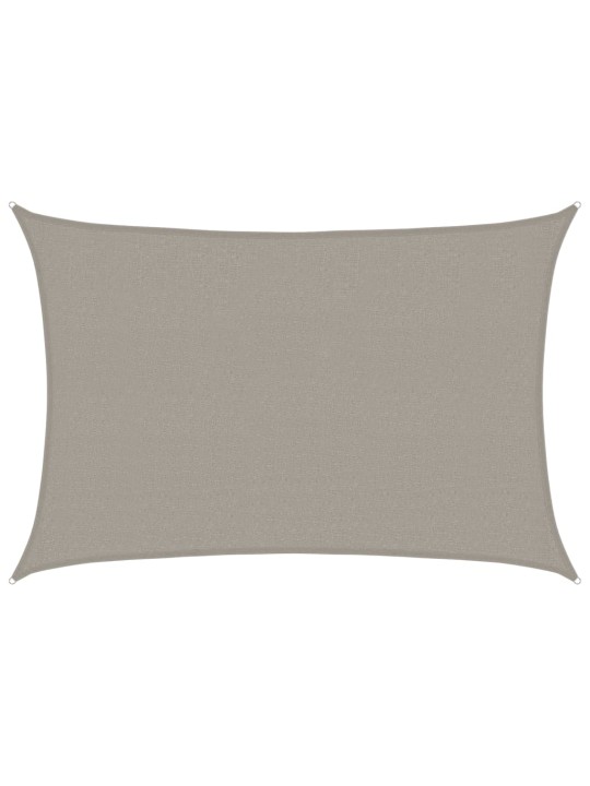 PÄIKESEPURI 160 G/M² RISTKÜLIK, HELEHALL, 2,5X3,5 M, HDPE