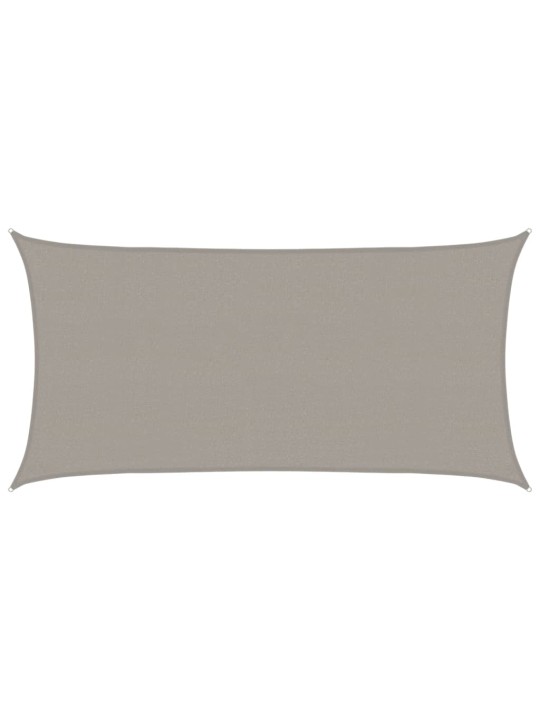 PÄIKESEPURI 160 G/M² RISTKÜLIK, HELEHALL, 2,5X4,5 M, HDPE