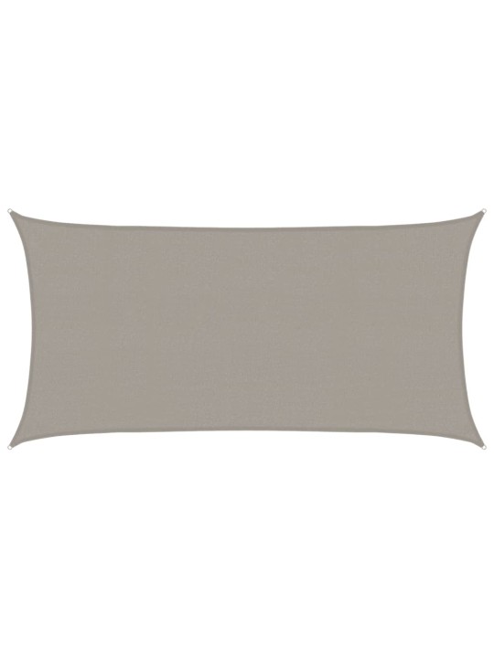 PÄIKESEPURI 160 G/M² RISTKÜLIK, HELEHALL, 2,5X5 M, HDPE