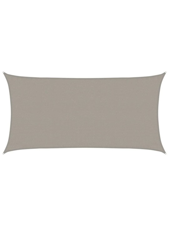 PÄIKESEPURI, 160 G/M² RISTKÜLIK, HELEHALL, 3 X 6 M, HDPE