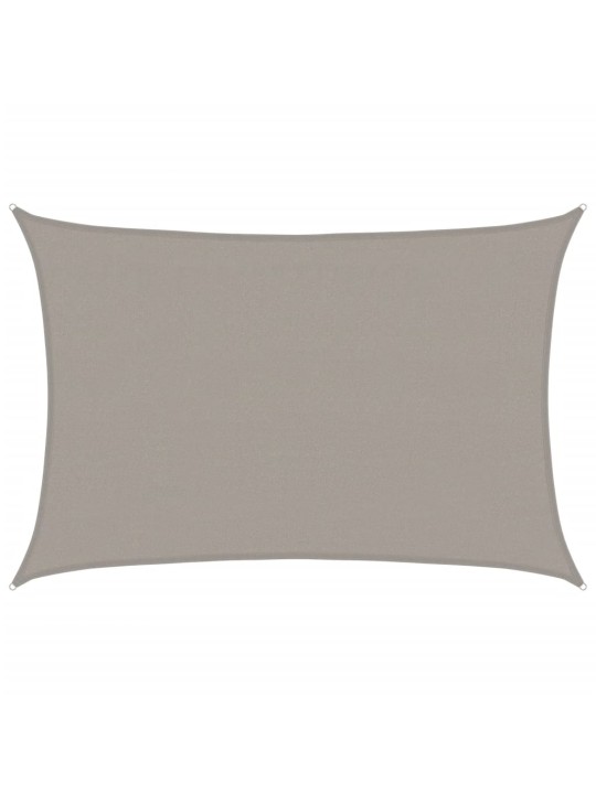 PÄIKESEPURI 160 G/M² RISTKÜLIK, HELEHALL, 4X5 M, HDPE