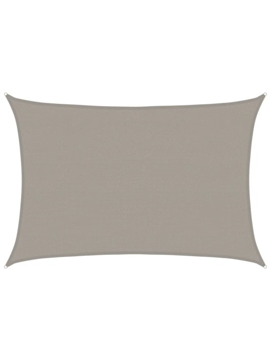 PÄIKESEPURI 160 G/M² RISTKÜLIK, HELEHALL, 4X6 M, HDPE