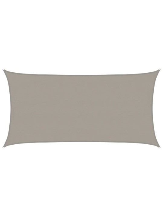 PÄIKESEPURI 160 G/M² RISTKÜLIK, HELEHALL, 4X7 M, HDPE