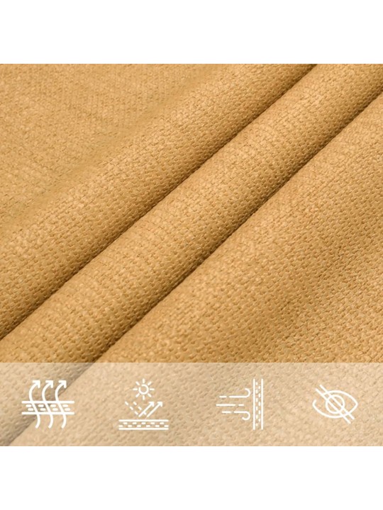 PÄIKESEPURI 160 G/M² RISTKÜLIK, LIIV 2,5X4,5 M HDPE