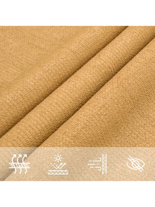 PÄIKESEPURI 160 G/M² RISTKÜLIK, LIIV 3X4 M HDPE