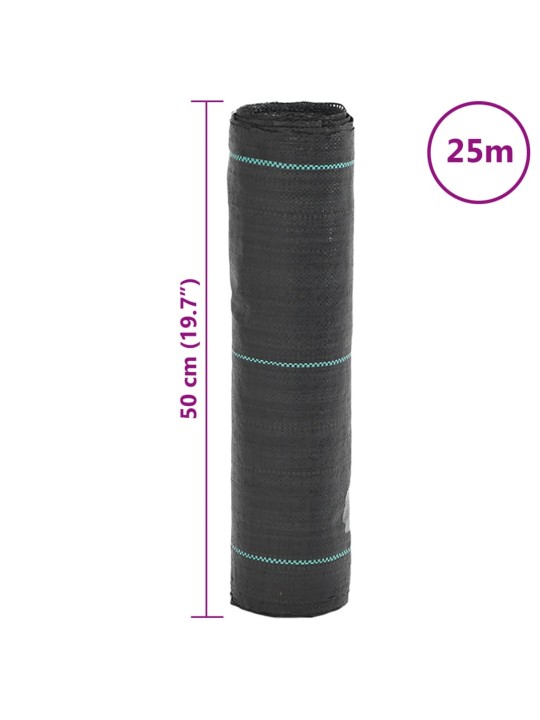 Umbrohumatt, must, 0,5 x 25 m, pp