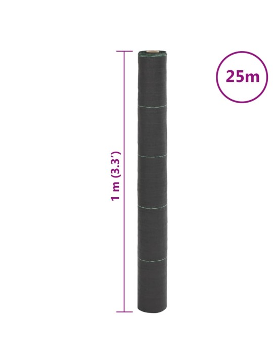 Umbrohumatt, must, 1 x 25 m, pp