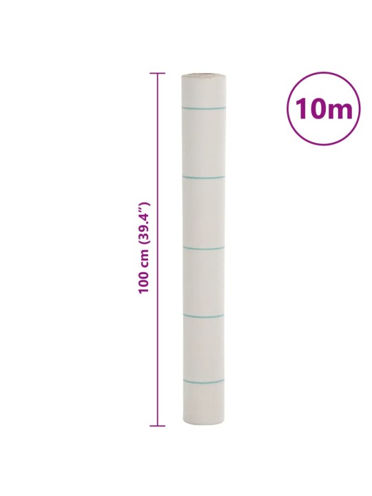 UMBROHUMATT, VALGE, 1X10 M, PP