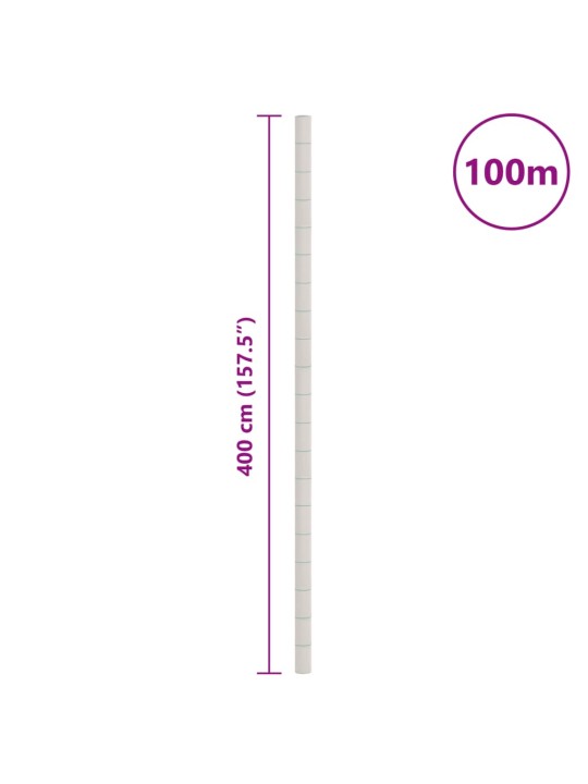 WEED MEMBRANE WHITE 4X100 M PP