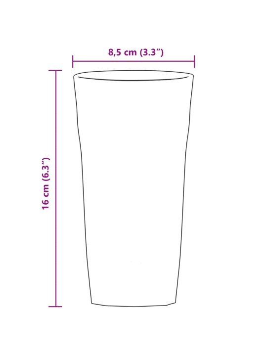 Õlleklaasid 6 tk, 475 ml