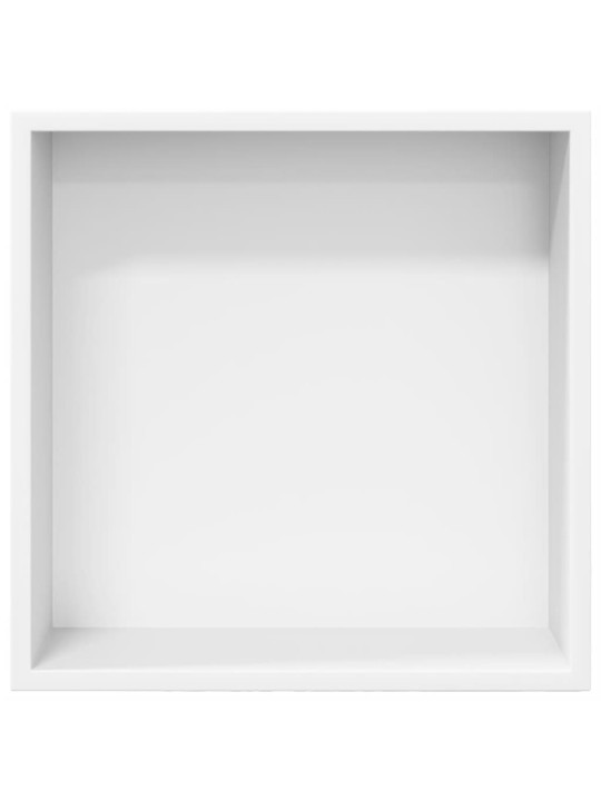 SÜVISTATAV DUŠIRIIUL, MATT VALGE 32X32X9 CM ROOSTEVABA TERAS