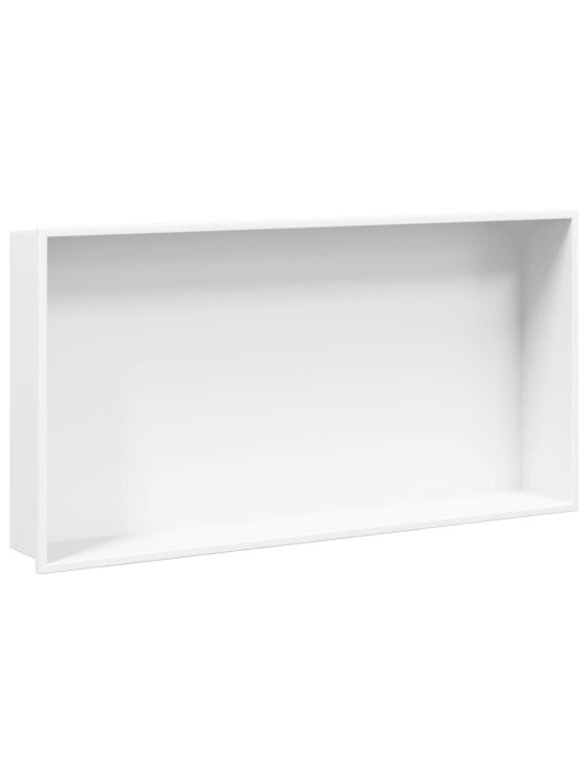 SÜVISTATAV DUŠIRIIUL, MATT VALGE 62X32X9 CM ROOSTEVABA TERAS
