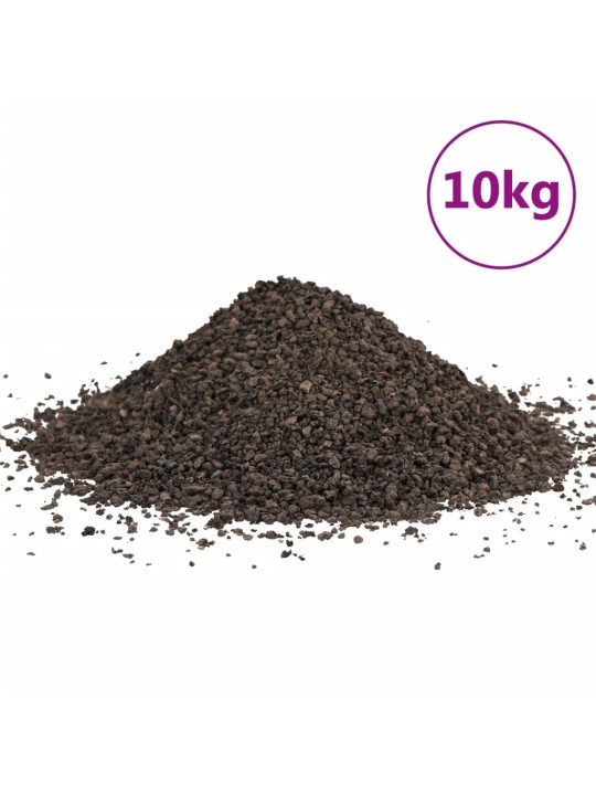 Basalt kivim, 10 kg, must, 1-3 mm