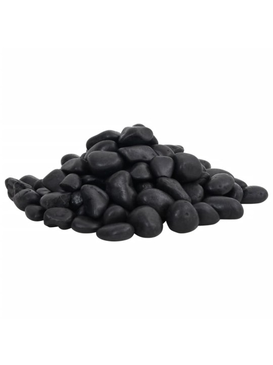 Poleeritud veerkivi 10 kg, must, 2-5 cm