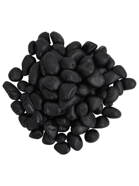 Poleeritud veerkivi 10 kg, must, 2-5 cm