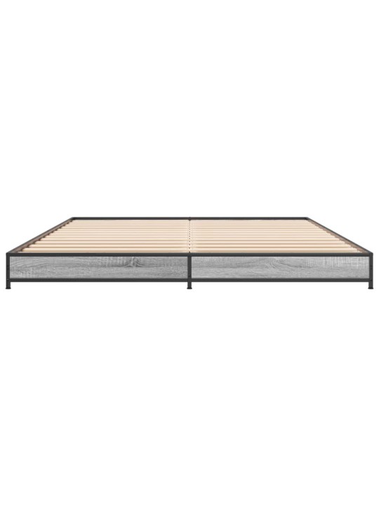 VOODIRAAM, HALL SONOMA TAMM, 140 X 190 CM, TEHISPUIT JA METALL