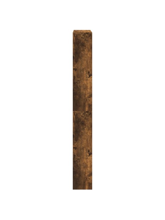 4 sahtliga kingakapp, peegliga, suitsutatud tamm, 63x17x134 cm