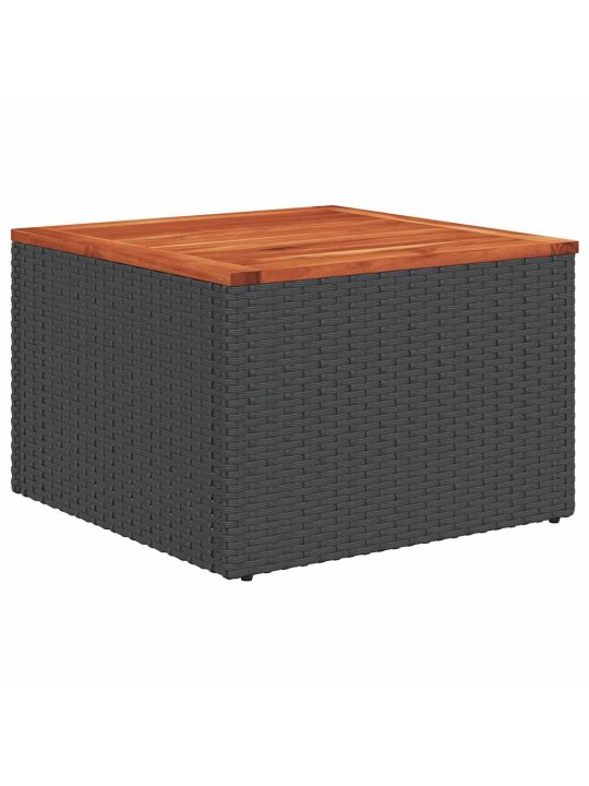 8-OSALINE AIADIIVANI KOMPLEKT PATJADEGA, MUST, POLÜROTANG
