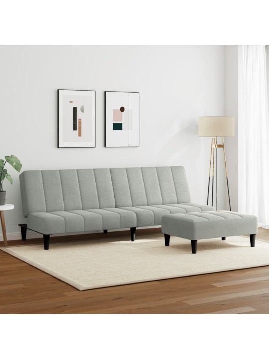 2-KOHALINE DIIVANVOODI JALAPINGIGA, HELEHALL, SAMET