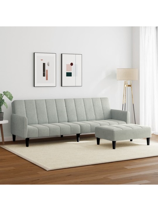 2-KOHALINE DIIVANVOODI JALAPINGIGA, HELEHALL, SAMET
