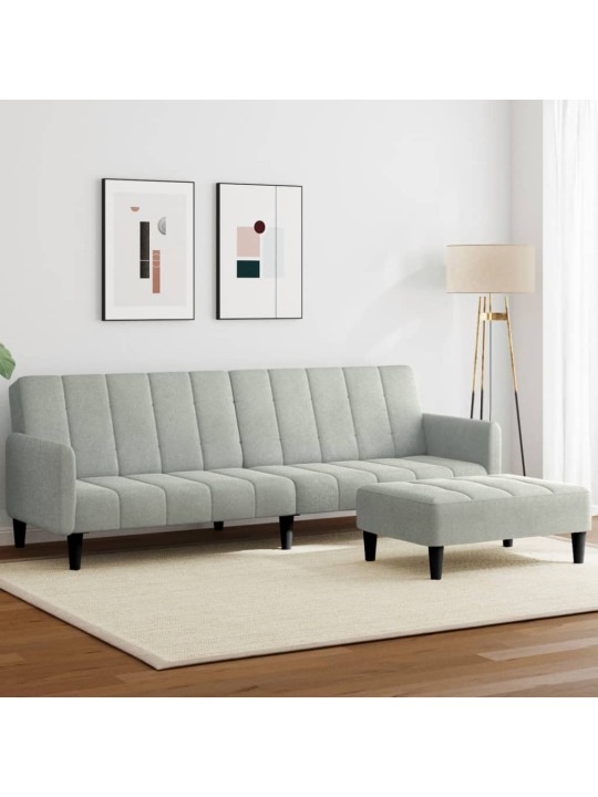 2-KOHALINE DIIVANVOODI JALAPINGIGA, HELEHALL, SAMET