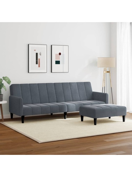 2-KOHALINE DIIVANVOODI JALAPINGIGA, TUMEHALL, SAMET
