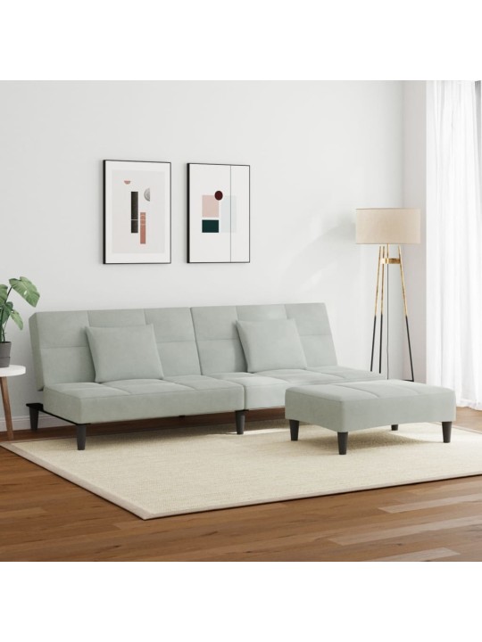 2-KOHALINE DIIVANVOODI JALAPINGIGA, HELEHALL, SAMET
