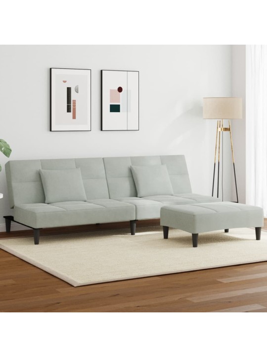 2-KOHALINE DIIVANVOODI JALAPINGIGA, HELEHALL, SAMET